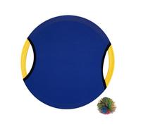 Aymzbd Juego de Bola de Remo para Trampolín Y Pelota de para Niños en El Césped, Azul
