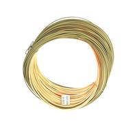 Aymzbd Línea de Pesca con Mosca Línea Flotante Peso hacia Adelante Accesorios para Lanzar Largo Doble Color Diseñada para una Transición Suave Adecuada para, WF5F