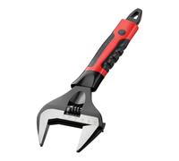 Aymzbd Llave Ajustable Multifuncional con Mango Ergonómico, Ideal para Fontanería. Amplia Apertura de Mordaza para Aplicaciones de Bricolaje Automotriz, Vehí, Apertura de 50 Mm