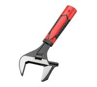 Aymzbd Llave Ajustable Multifuncional con Mango Ergonómico, Ideal para Fontanería. Amplia Apertura de Mordaza para Aplicaciones de Bricolaje Automotriz, Vehí, Apertura de 65 Mm