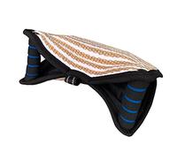 Aymzbd Manga de Entrenamiento para Mascotas con Cojín de Yute Mordedor Asa Ergonómica Y Material Resistente Protección Eficaz Durante El Entrenamiento Adecua, Marrón Negro