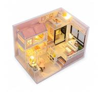 Aymzbd Miniatura DIY, Estilo Chino, Herramientas Montaje, Casa muñecas China, Entrenimiento Familiar, para Mens, Style to 2