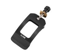 Aymzbd Palanca Fija de Liberación Rápida para Tija de Bicicleta Plegable Cubierta de Aleación de Aluminio Adaptador de Piezas Adecuada para Ciclistas, Negro