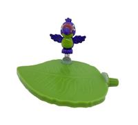 Aymzbd Parrot Playground Tray Soporte para Aves con Estructura Metálica Y PP Duradero Adecuado para Patios Balcones Y Parques, Verde Claro