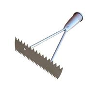 Aymzbd Peine para Caballos Cepillo para Animales Grandes Rastrillo de Metal Herramienta para Pelaje de Acero Robusto Adecuado para Aseo de Ganado Vacuno Y E, 27cmx22cmx6.5cm