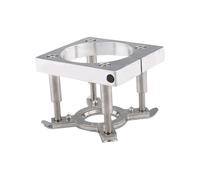 Aymzbd Placa de Presión para Grabadora Automática Pieza de Máquina CNC Herramienta de Sujeción Metálica Estructura Sólida Adecuada para Publicidad Carpinterí, 100 mm