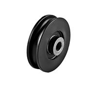Aymzbd Polea Fitness Rueda Polea Universal Accesorio Rodamiento Cable Máquina Gimnasio Nylon Fácil Reemplazo Adecuada para Entrenamiento Personal Equipos Dom, 6cm