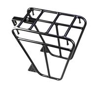 Aymzbd Portabultos Delantero para Bicicleta Soporte Bici Carga Delantero Aluminio Accesorio Portaequipaje Viajes Senderismo Adecuado para Adultos Bicicletas, Estilo un