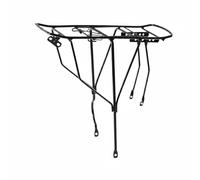 Aymzbd Portaequipajes Bicicleta Trasportín Trasero de Acero Reforzado Bastidor Grueso Anti-flexión Montaje Sencillo para, Modelo Regular con Agujero Grande + Tornillos + Pieza En U