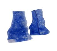 Aymzbd Protectores para Patinaje Calentadores de Piernas para Patinaje Artístico Accesorios para Ropa Diseño Antideslizante y Material de Poliéster Cómodo, with Rhinestones L, universal