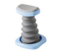 Aymzbd Pushup Entrenamiento Equipo Soporte Central Cintura Dispositivo Asistente Flexiones Base Automática Avanzado Ergonómico Material PP Adecuado para, Azul
