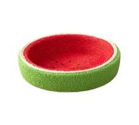 Aymzbd Rascador para Gato Cama Nido Sandía Bowl Sisal Antideformación Proporciona Adecuado para Mascotas Y Juego en Casa, XL Y Sin Base