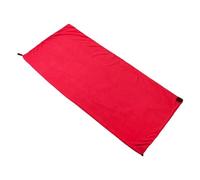 Aymzbd Saco de Dormir Manta de Forro Portátil Ajustable Termo Aislante No Genera Electricidad Adecuado para Excursionismo Viejes Exterior, Rojo