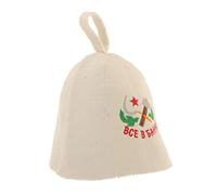 Aymzbd Sauna Sombrero de Fieltro Sombreros Baño Natural Spa Protección para La Cabeza, mi