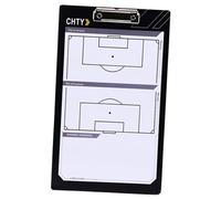 Aymzbd Soporte Entrenador Escritura Doble Cara PVC Portátil Reutilizable Adecuado para Sesiones Tácticas Dirección Partidos Instrucción Deport, Fútbol sobre césped