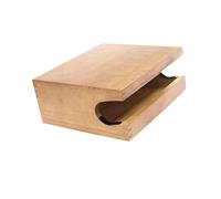 Aymzbd Soporte para Bicicleta Estante de Pared para Bicicletas Organizador Mural Colgador Madera Robusta Ahorro de Espacio Adecuado para Dormitorios Y Ciclis, Color Madera