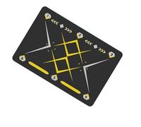 Aymzbd Tapete de Entrenamiento de Fútbol para Mejorar Habilidades Técnicas, Amarillo Negro