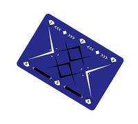 Aymzbd Tapete de Entrenamiento de Fútbol para Mejorar Habilidades Técnicas, púrpura