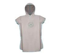 Aymzbd Toalla Cambiador Albornoz de Surf con Capucha Poncho Infantil de Natación con Botones para Un Cambio Fácil Y Protección del Frío Adecuado para La, Gris