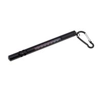 Aymzbd Water de Corriente para Pesca Medidor de Temperatura con Anilla y Clip para Cinturón Accesorio Resistente de Vidrio y Metal Adecuado para, Negro