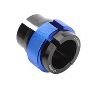 Aymzbde Protección para Horquilla Delantera de : Resistencia Y, Azul de 47 mm a 48 mm