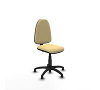 Piqueras y Crespo Silla Escritorio Aýna Ideal para 4-6 Horas de Uso, con Respaldo Regulable en Altura y Ruedas con Freno, Silla Escritorio sin reposabrazos y sin Brazos