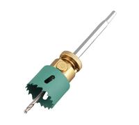 AYNEFY Abridor de Núcleo Rápido Cortador de Agujero de Vástago Hexadecimal para Tablero de Yeso de Madera MDF con Biela de Acero de Aleación de 7,5 Mm (Sierra de agujero de 40 mm)