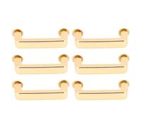 AYNEFY Angle de Derecha Puente de Hebilla de Hebilla de Metal Metal Aleación de Zinc Aleación para Bolsas Cinturas de Chaquetas con Electroplating Anti- (GOLD)