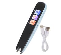 AYNEFY Bolígrafo Escáner Inteligente, Respuesta Rápida, Multifunción, Altavoz Acc HiFi, Bolígrafo Traductor de Idiomas, Escaneo Eficiente para Aprender Inglés Chino