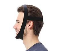 AYNEFY Correa Antirronquidos, 2 Tipos Nuevo Anti Ronquidos Alivio de Ronquidos Correa para Detener Barbilla Mandíbula Cinturón de Soporte para Dormir(without Hem)