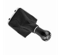 AYNEFY Cubierta de Polaina para Perilla de Palanca de Cambios de 5 Velocidades, Cuero Artificial ABS, Reemplazo de Fácil Instalación, para III H 1.6 2004-2010 (Engranaje de 5 velocidades)