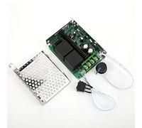 AYNEFY El Regulador del Gobernador del Motor de PWM, Regulador del Motor del Regulador de la Velocidad del Motor de 40A DC con El Interruptor Delantero para 10V a 50V cepilló los