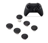 AYNEFY Joysticks de Repuesto, 6 Empuñaduras de Metal Mod Swap para Joystick con Goma Texturizada y Acero Inoxidable para Controlador One Series 2 Modelo 1797