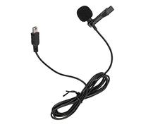 AYNEFY MICR¨®Fono Externo Clip On Mic con Cable Adaptador, Mini USB Lavalier Lapel Sports Microphone, MICR¨®Fono Externo EST¨¦REO USB Profesional para Hero 3/3+ / 4