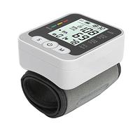 AYNEFY Monitor de Presión Arterial de Muñeca Profesional, Pantalla LED Sistólica Digital Portátil para el Hogar Monitor Diastólico con Voz para Personas Mayores Familiares (batería No Incluida)