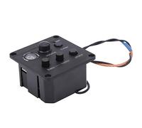 AYNEFY Pastilla de Guitarra Acústica con Preamplificadores Integrados, Fácil Instalación, Control de Tono, para Mejorar la Formación del Tono, Material Metálico Plástico