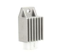 AYNEFY Regulador de Voltaje Rectificador de 12 V, Aleación de Aluminio, Diseño Resistente, Mejora la Capacidad de Carga, Perfecto para GY6 de 4 Tiempos 50 70 90 125 150