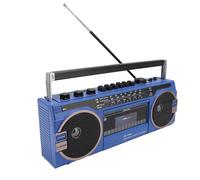 AYNEFY Retro Cassette Player Am FM Radio Radio Recorder con Altavoces Estéreo de Conectividad USB Puerto USB de 3.5 Mm AUX para Revivir Recuerdos Nostálgicos (Enchufe de la UE)