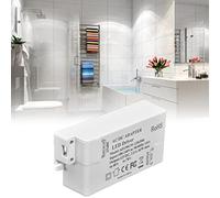 AYNEFY Transformador de bajo Voltaje, Controlador LED de 12 V CC 30 W, Voltaje Constante sin Parpadeo, para Barras de Luz LED, Dormitorios, Cocinas, Oficinas, 5 Años de Vida útil, Nivel