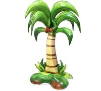 AYNKH 1pcs Hawaii Decoración Coco Palm Globo, Gran Árbol de Coco Globo de pie,Playa Árbol inflable, Adecuado para la playa tropical, Verano Decoración de la fiesta