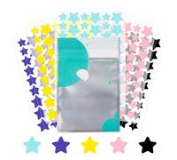 AYNKH 255 Parches Anti-Acné Estrella,Aceite de Árbol de Té Ácido Salicílico Parche Hidrocoloide,Impermeable y Transpirable Parche Anti-Acné,Uso Diurno y Nocturno,Pimple Patches Star,Toallitas Acne