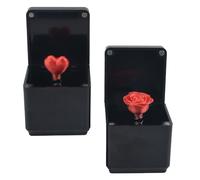 AYNKH - Caja de regalo sorpresa 3D rosa roja, caja de regalo sorpresa en forma de corazón, caja de regalo Pop Up rosa roja, caja de regalo Pop Up, Navidad, cumpleaños, San Valentín, caja de regalo,