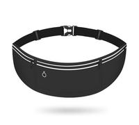 AYNKH - Correa ajustable e impermeable, talla antisudor para correr, se adapta a todos los tamaños de teléfono móvil, todos los tamaños de tamaño, adecuado para correr, fitness, Negro , Fits