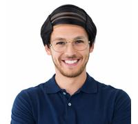 AYNKH Hombre calvo disfraz malvado divertido cosplay adulto peluca realista peinado peinado peinado para hombre calvo Halloween carnaval fiesta accesorios vicario magos doctores