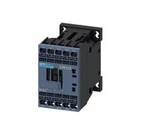 AYNRJKKX Contactor de Potencia 12 A 5,5 kW 1 NA 24 V CC 3 Polos Tamaño S00 Conexión de Abrazadera de Jaula; 3RT20172BB41