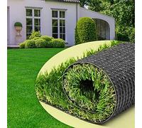 AYOHA - Césped artificial de 3 x 5 pies, césped sintético realista, altura de pelo de 1.38 pulgadas, césped falso, paisaje para zona de mascotas, parque infantil, zona de piscina, patio trasero,
