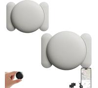 Ayoris Tracker, Stealth mag GPS Tracker, Accurate GPS Tracke Tool with No Subscription, Waterproof and Drop-Proof, Real-Time Tracking of Cars, Keys, Luggage, and Pets (White*2)