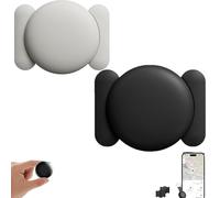 Ayoris Tracker, Stealth mag GPS Tracker, Accurate GPS Tracke Tool with No Subscription, Waterproof and Drop-Proof, Real-Time Tracking of Cars, Keys, Luggage, and Pets (Black+White)