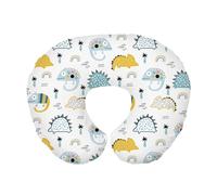 AYPOHU Funda de almohada de lactancia lavable, funda de almohada de lactancia extraíble, funda de almohada de lactancia con estampado en forma de U