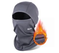 AYPOW Pasamontañas Motocicleta Bicicleta, Transpirable Anti Viento Balaclava Máscara Facial de Esquí Debajo del Casco Braga Cuello con Térmica Forro Polar para Invierno y al Aire Libre Hombre y Mujer